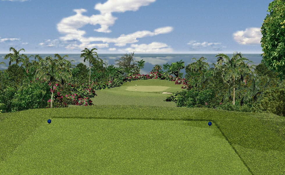 Hole 13 Tee Shot
