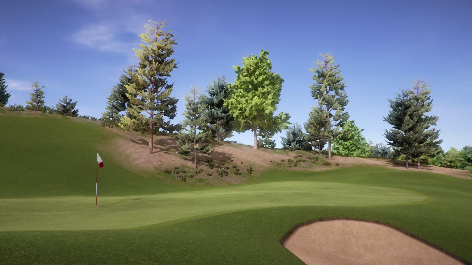 The Sand Slopes 4th Green